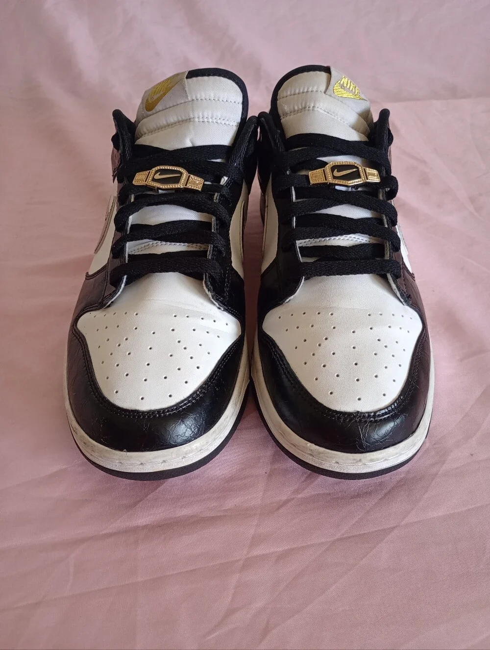 Nike Dunk Low Retro Panda World Champs (DR9511-100) Men’s Size 12